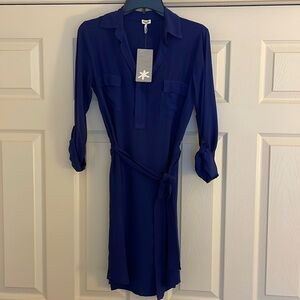 Splendid NWT!! Shirt Dress with optional matching fabric belt.